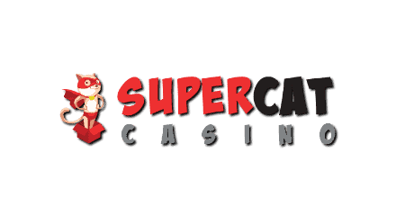 Логотип Supercat Casino PNG на фотографії