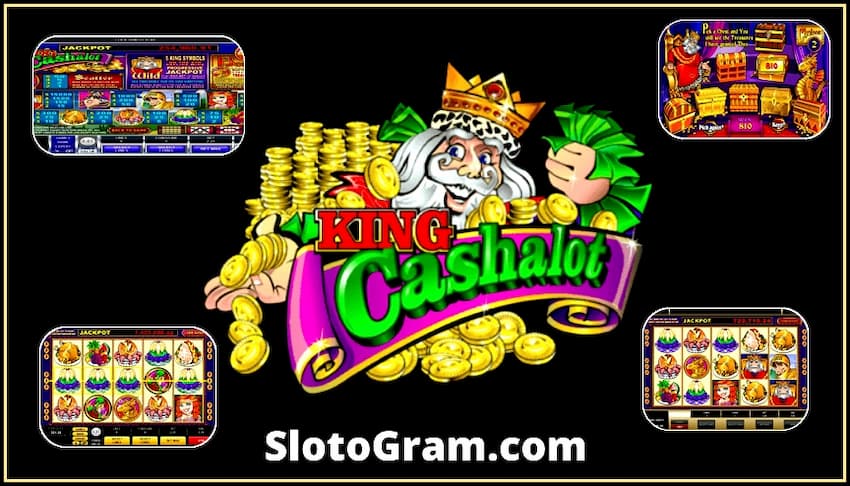 2023 年最佳在线赌场的累积奖金老虎机! 8 累积大奖插槽 King Cashalo来自提供商的 Microgaming 为该网站 SlotoGram