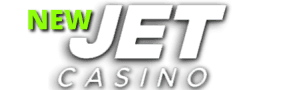 Nuut Jet Casino-logo png vir Slotogram.com is op foto.