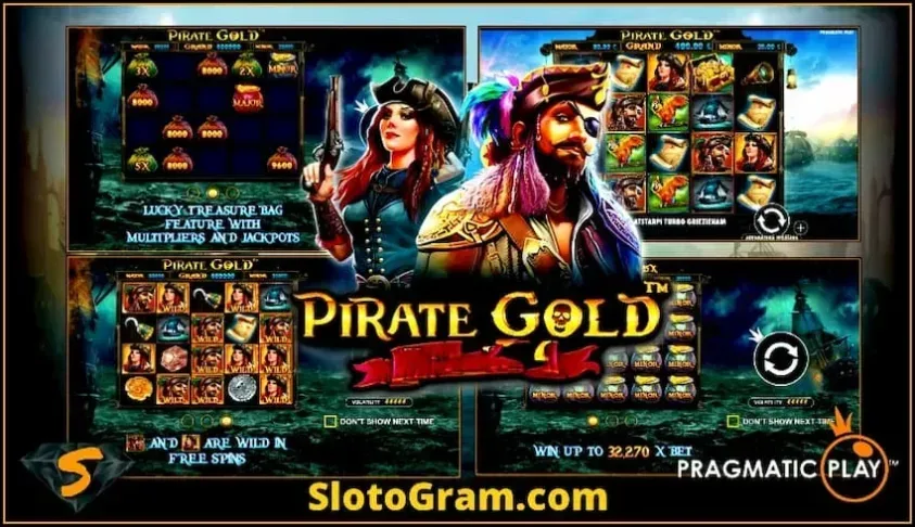 Слот Pirate Gold (Pragmatic Play 2021) Обзор и Бонус есть на фото.