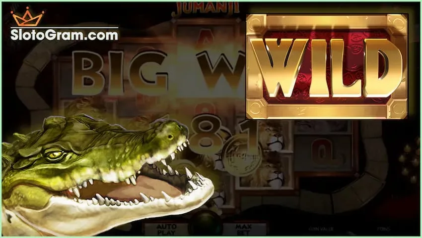 Fitur slot online Jumanji ada foto.