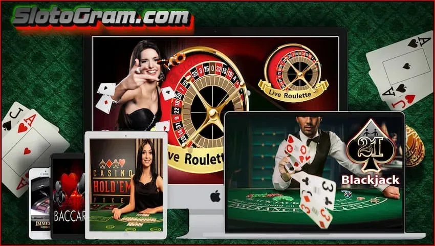 Hoe die Live Casino op die internet werk, kan in die foto gesien word.