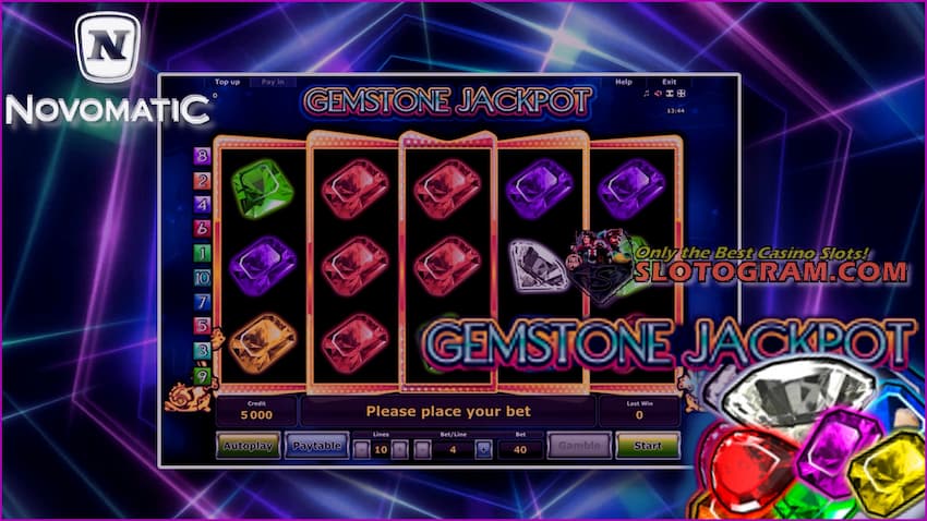 Cara Nggawe Jackpot ing Slot saka Novomatic? 14 Gemstone Jackpot minangka permata kanggo para pamburu harta karun SlotoGram.com Novomatic ana