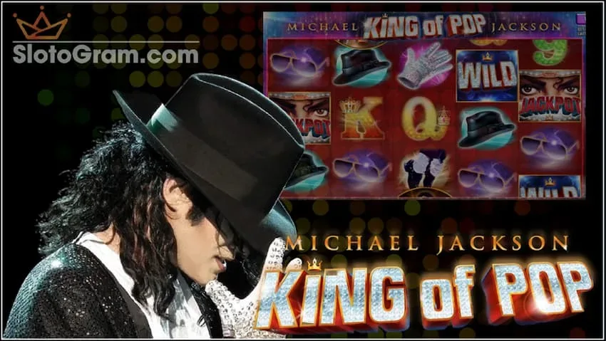 Gokmachine Michael Jackson: King of Pop uniek qua schoonheid en entertainment slot op de site Slotogram.com er is
