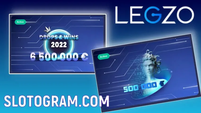 Джекпоты с системой Dops and Wins в казино LEGZO на этом фото.