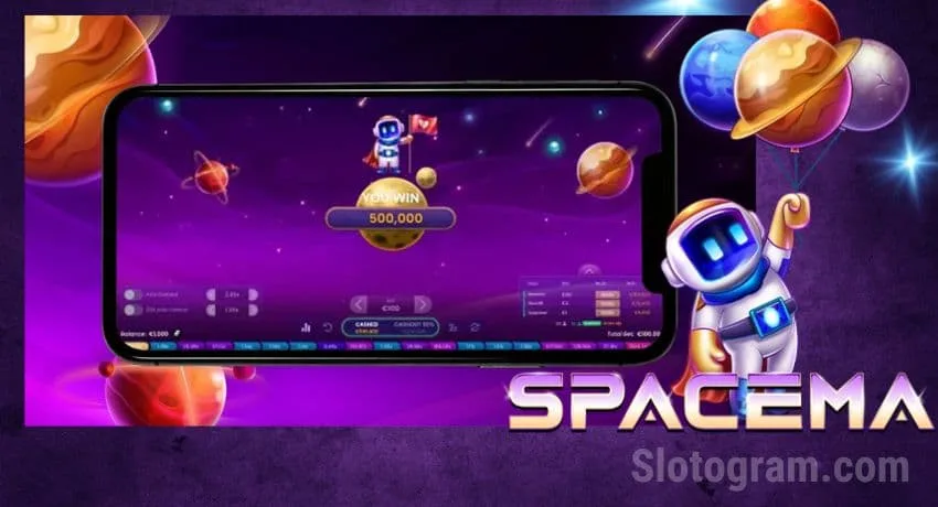 Play Spaceman casino game by Pragmatic Play at Getwin 👑