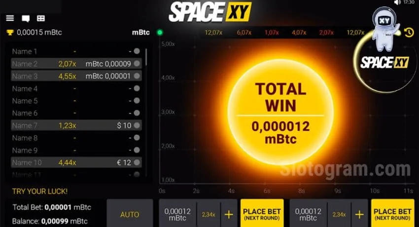 Слика која илуструје правила црасх игре SPACE XY, са упутствима корак по корак за игру.